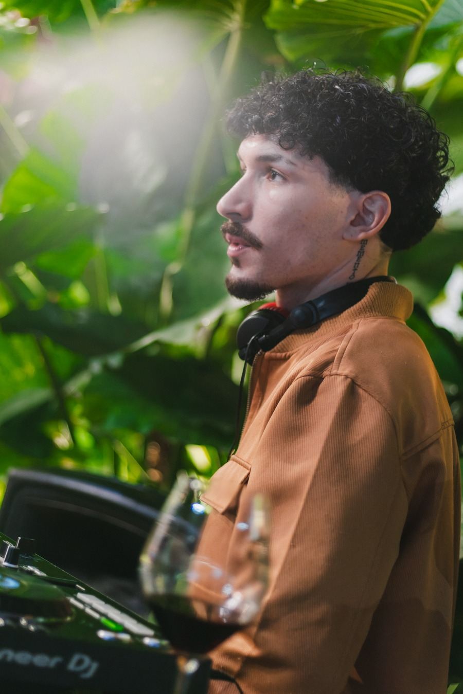 erboN durante um set